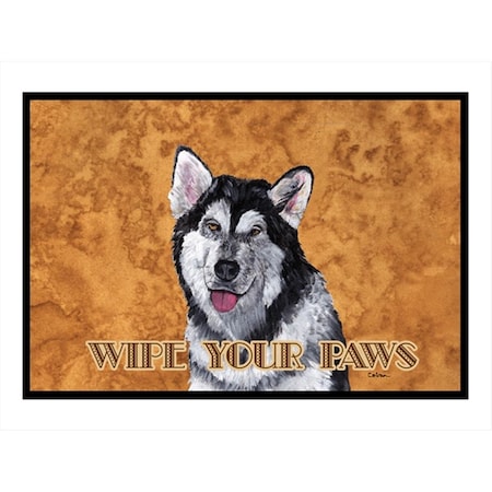 18 X 27 In. Alaskan Malamute Indoor Or Outdoor Mat